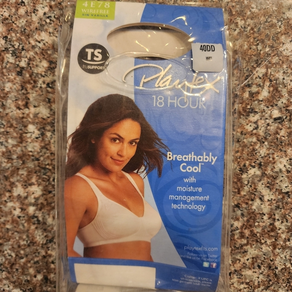 Playtex 18 Hour White Bra